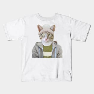 Hip Hop Cat Kids T-Shirt